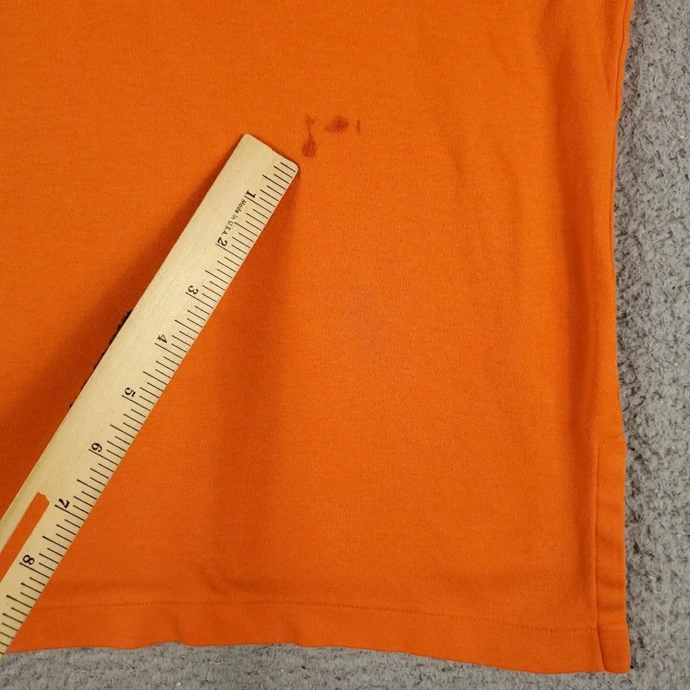 Ralph Lauren Polo Shirt Mens XL Orange Pony Casual Short Sleeve *